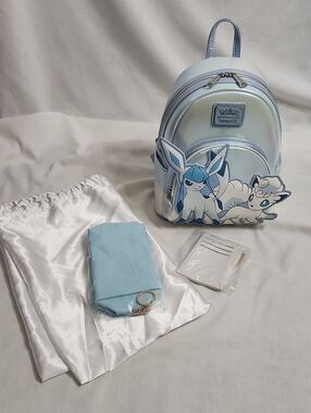 Loungefly Poke'mon Ice Winter Backpack & Accessories